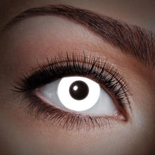 Färglinser, vita UV 1 mån