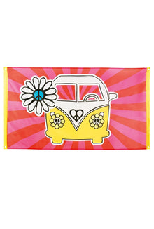 Banner, hippie 90x150 cm