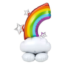 Folieballong, AirLoonz regnbågsmoln 132 x 91 cm