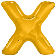 Folieballong, bokstav guld X 86 cm