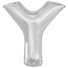 Folieballong, bokstav silver Y 86 cm