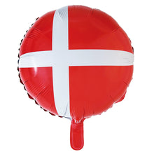 Folieballong, Danmark rund 46 cm