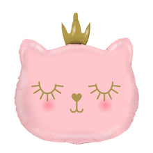 Folieballong, cat princess pink 66 cm