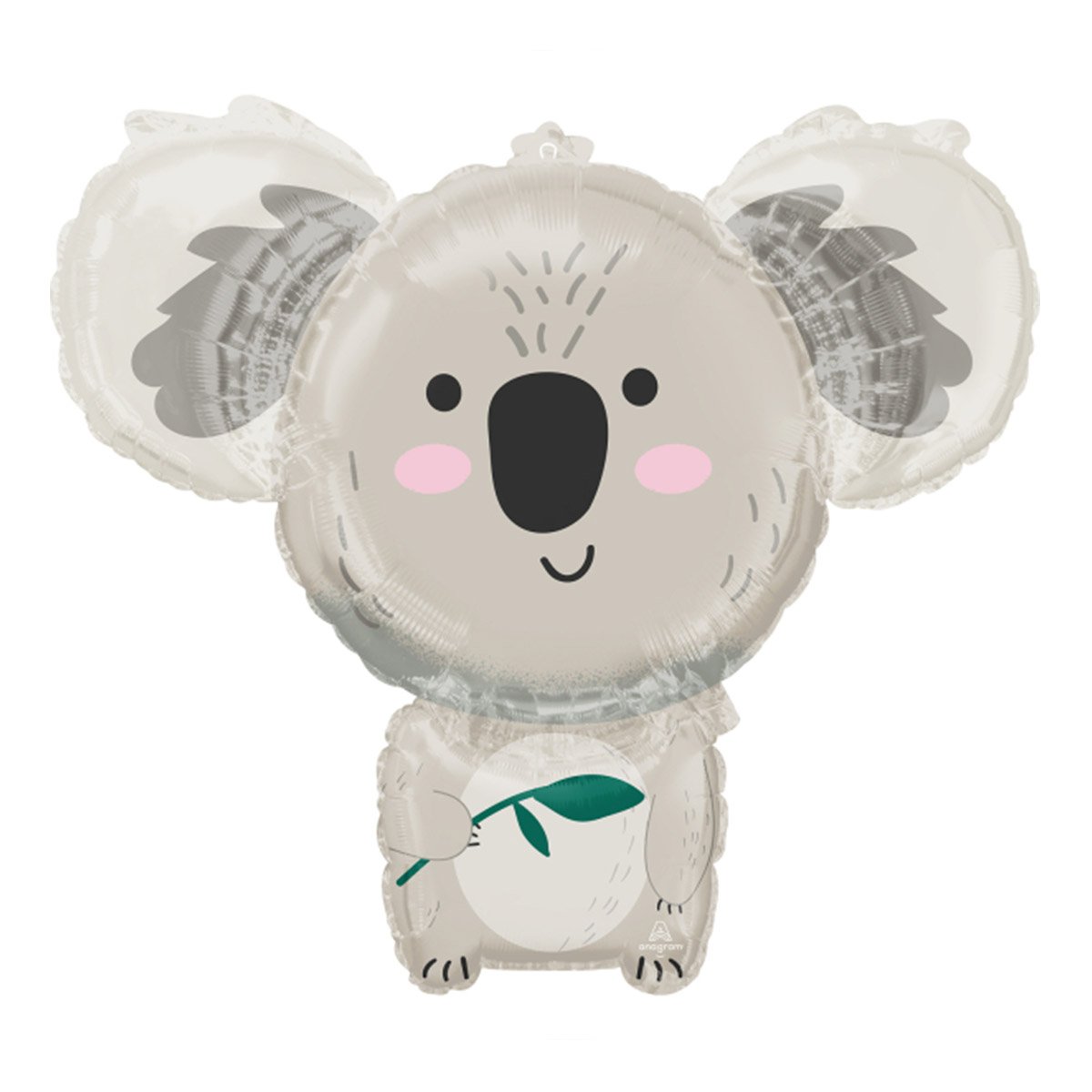 Folieballong, koala 71x63 cm