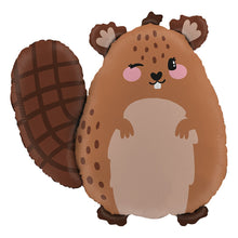 Folieballong, Beaver Shape 53 cm