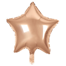 Folieballong, stjärna rosé 45 cm