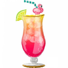Folieballong, tropical drink 50x104 cm