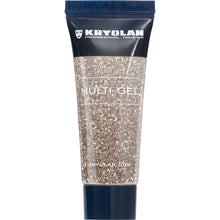 Kryolan multigel glitter, brons 10 ml