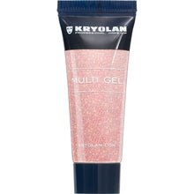 Kryolan multigel glitter, pastell rosa 10 ml
