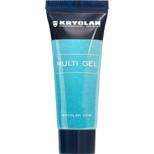 Kryolan multigel glitter, pearl blue 10 ml