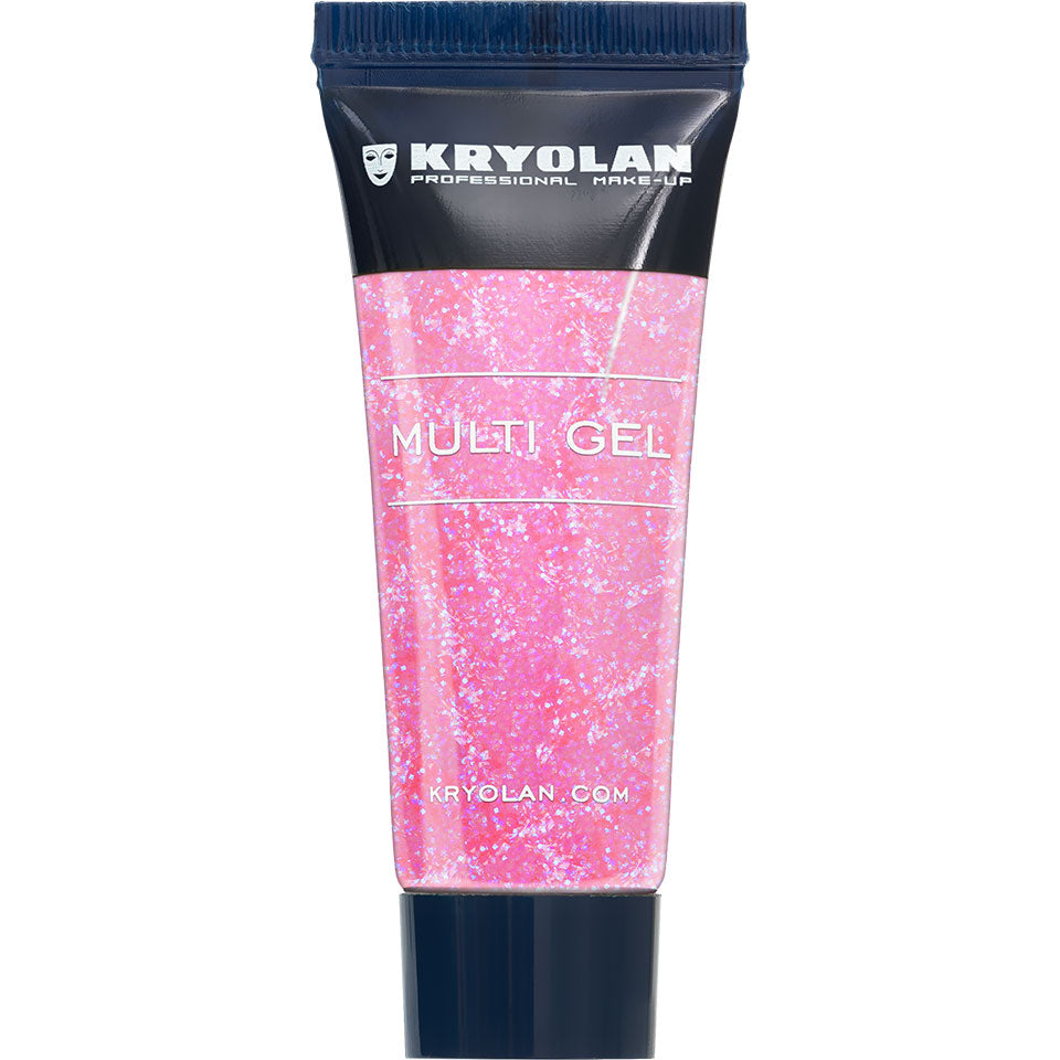 Kryolan multigel glitter, pearl rose 10 ml