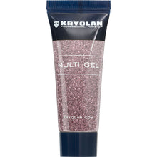 Kryolan multigel glitter, rosa 10 ml