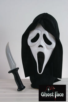 Scream mask & kniv, Ghostface