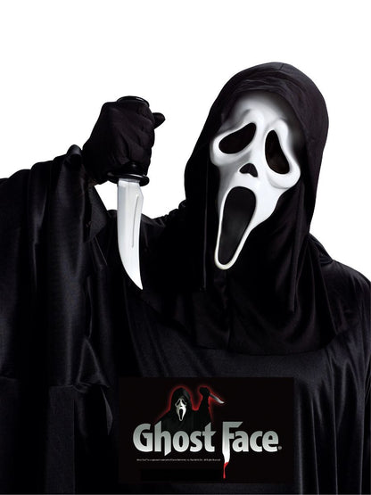 Scream mask & kniv, Ghostface