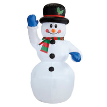 Uppblåsbar props, snögubbe 150 cm