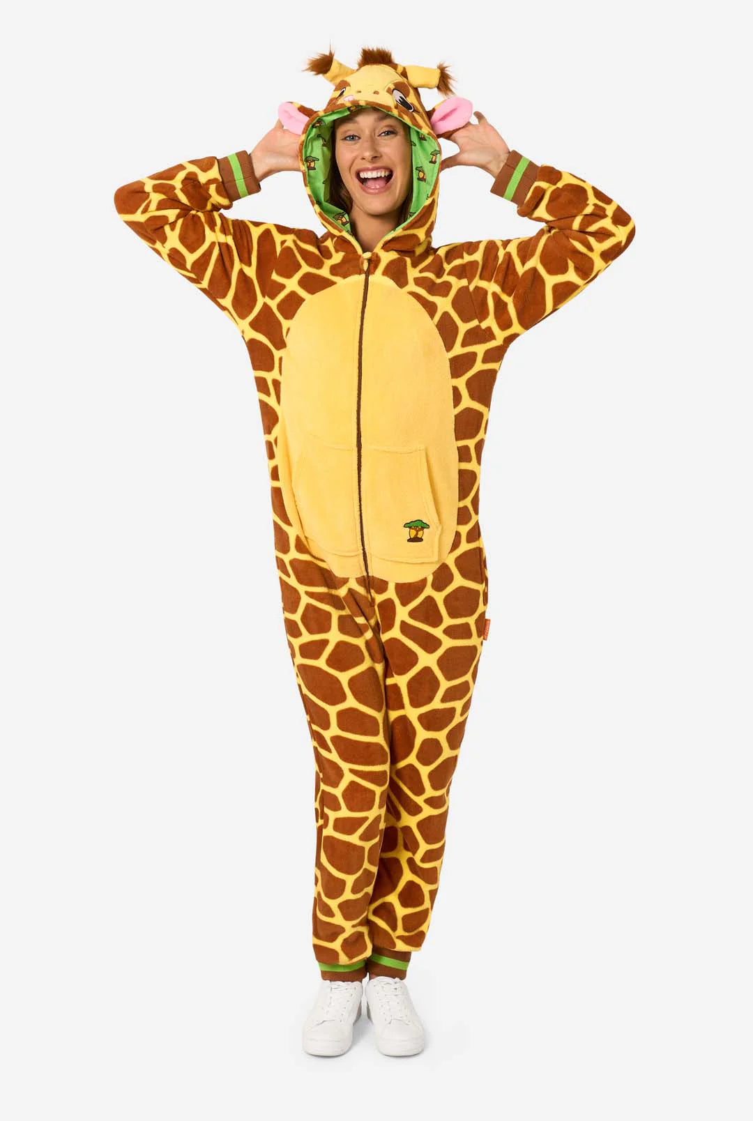 Opposuits onesies, giraffe XL