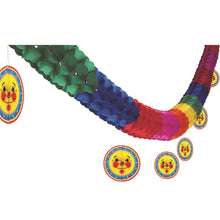 Girlang med månar, multifärgad 4 m