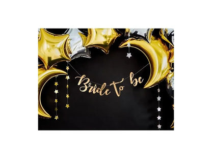 Girlang, Bride to be guld 80x19 cm