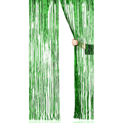 Glitterdraperi, blå