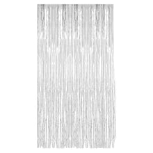 Glitterdraperi, silver