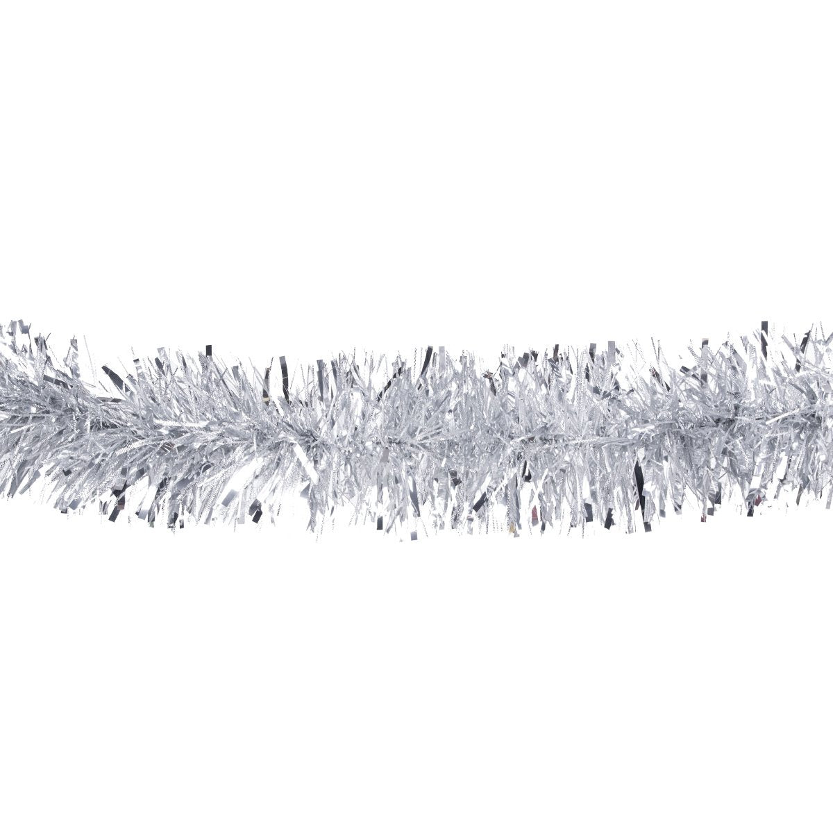 Glittergirlang, silver 120 mm 2 m