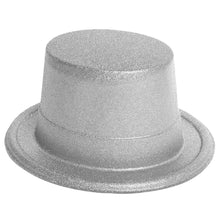 Glitterhatt, silver