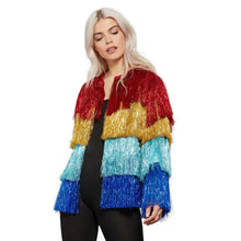 Glitterjacka, Fever regnbåge L/XL