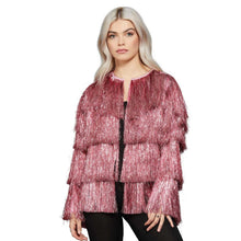 Glitterjacka, Fever rosé L/XL