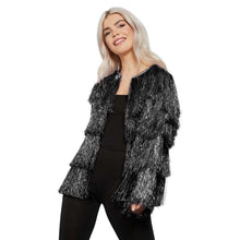 Glitterjacka, Fever svart L/XL