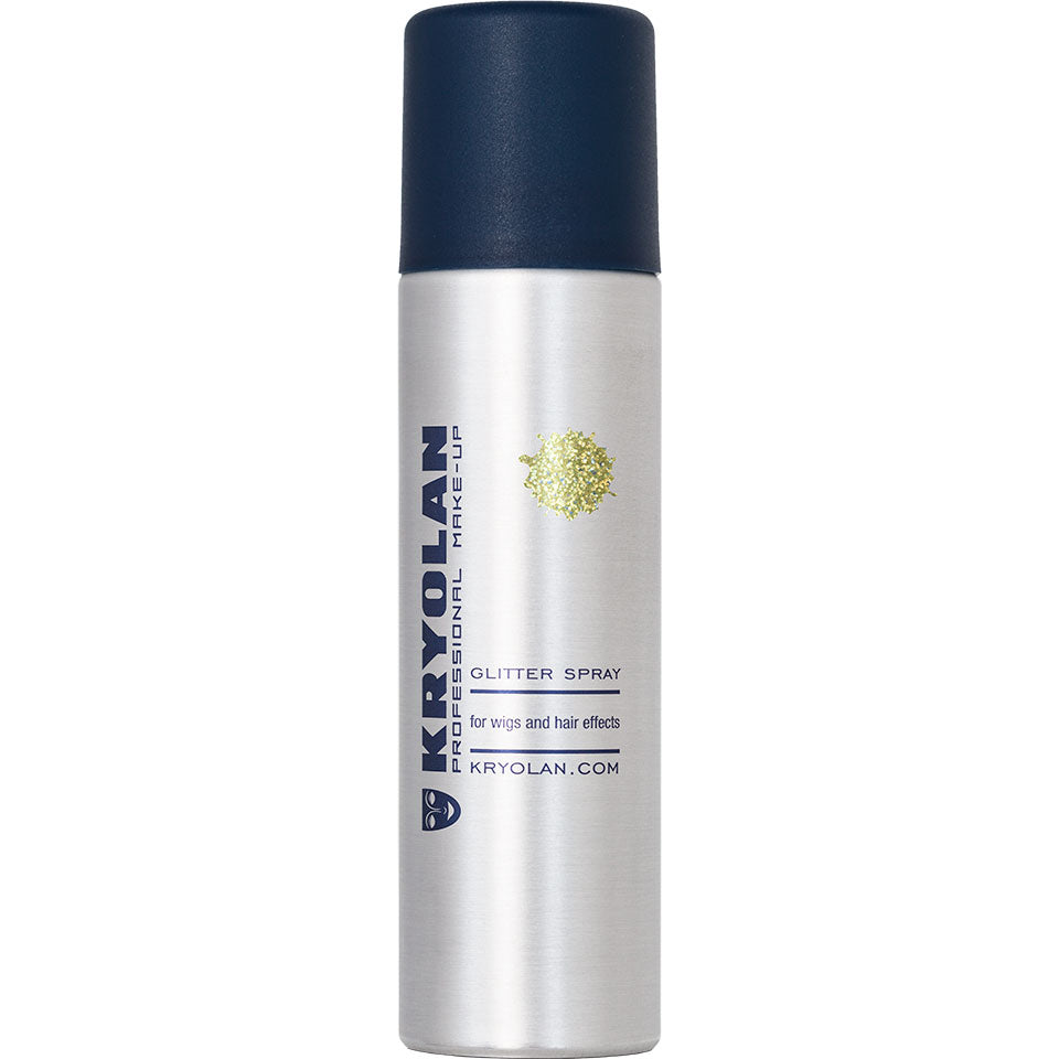 Kryolan glitterspray, guld 150 ml