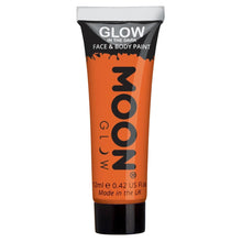 Moon Smink i tub självlysande, orange 12 ml lös tub