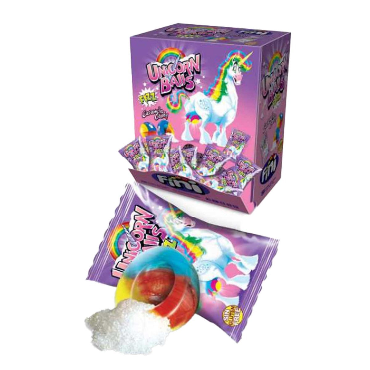 Tuggummi, enhörningsbollar
