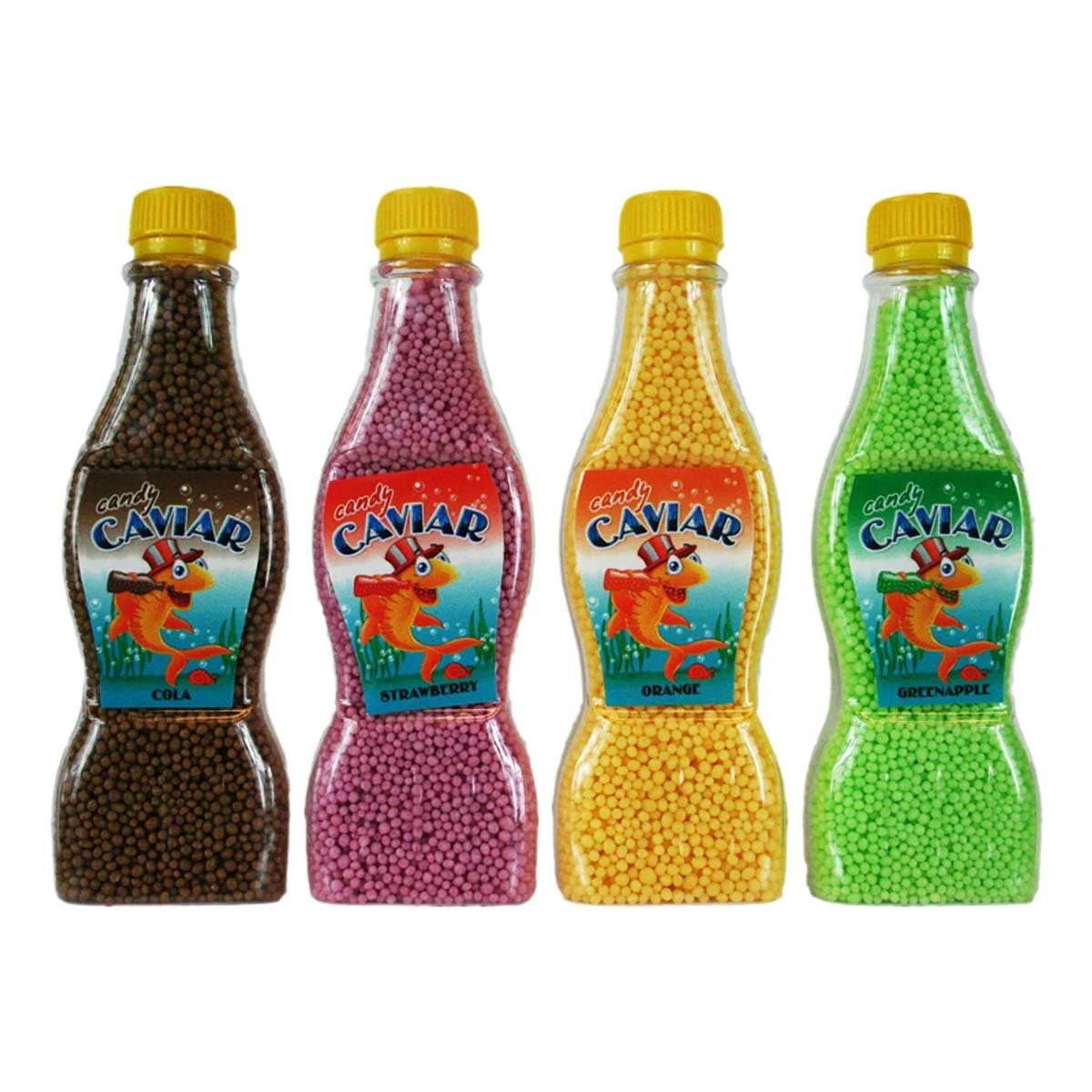Godis, kaviarflaska