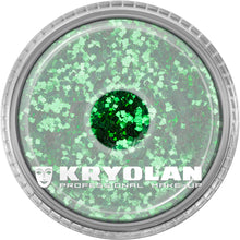 Kroppsglitter, Kryolan grön