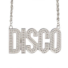 Halsband, disco silver