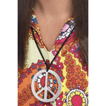 Halsband, peace silver