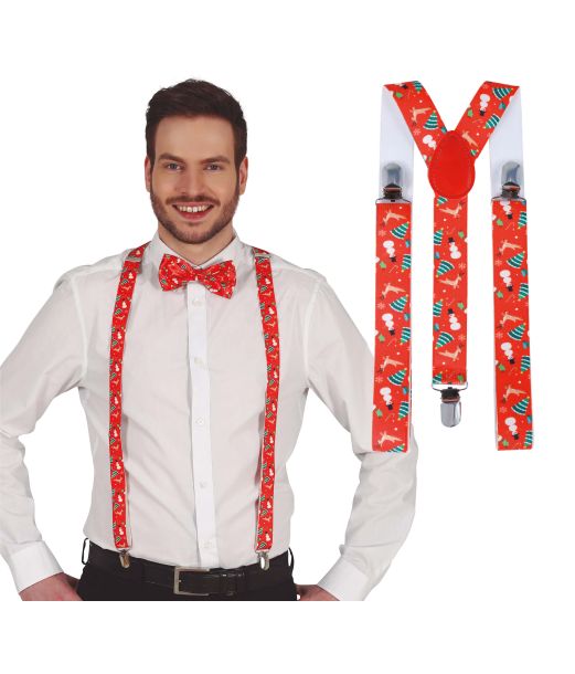 Hängslen, snögubbar & julgranar