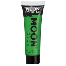 Moon Hårgelé neon UV, grön 20 ml