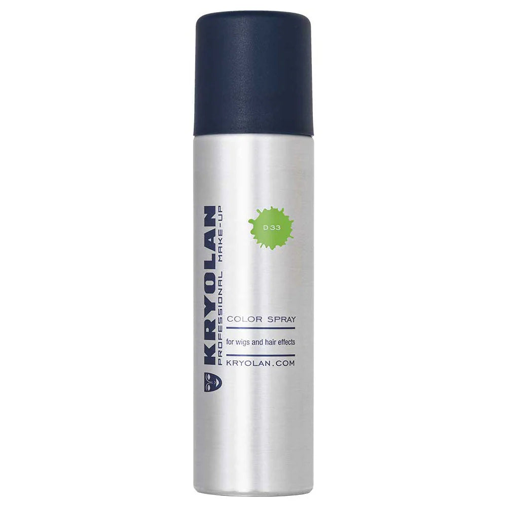 Kryolan hårspray, grön 150 ml