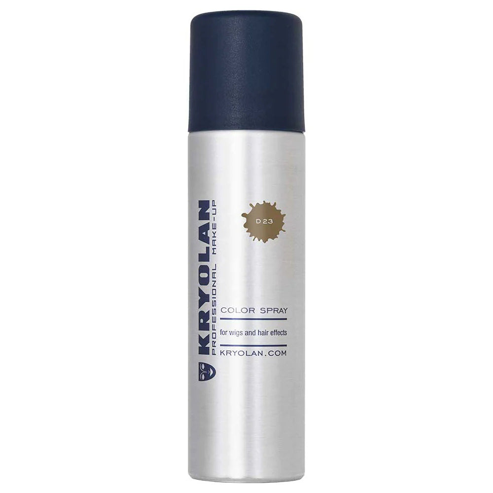 Kryolan hårspray, guld 150 ml