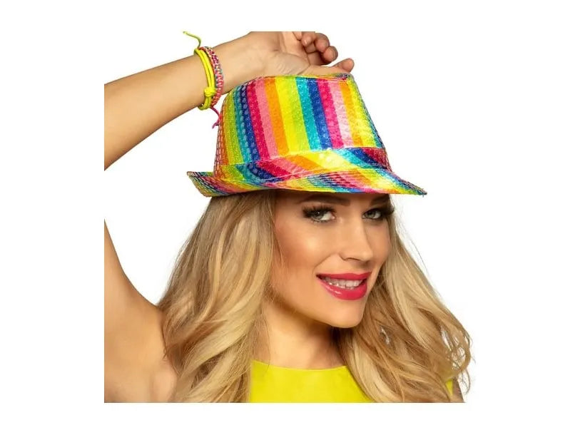 Hatt, popstar regnbåge