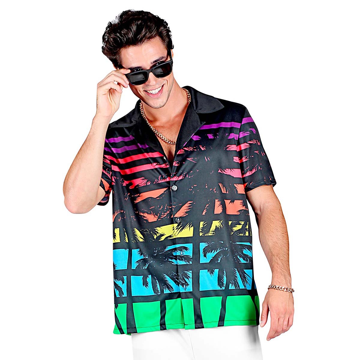 Hawaiiskjorta, 80-tal Miami M/L