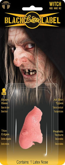 Black Label Latex Noses - Witch Nose
