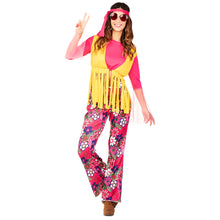 Dräkt, hippie girl M/L