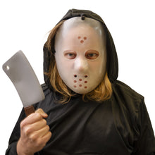 Hockeymask, självlysande inkl yxa