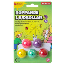 Hoppande ljudbollar 5 st