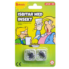 Isbitar med insekt