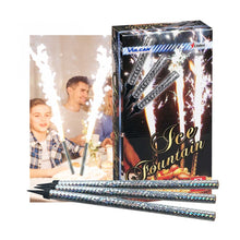 Isfackla, silver 27 cm 36 st 100-120 sek