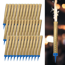 Isfacklor, gul 12 cm 36 st