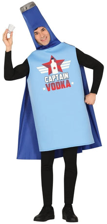 Dräkt, Captain vodka flaska one size